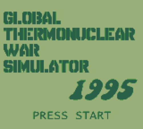 Global Thermonuclear War Simulator 1995
