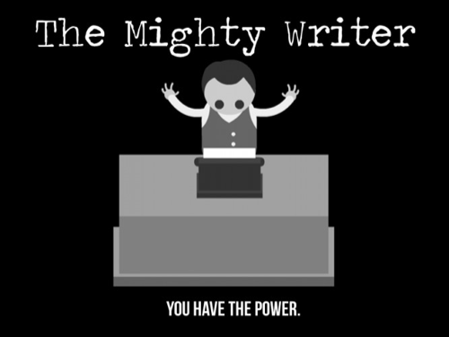 The Mighty Writer.