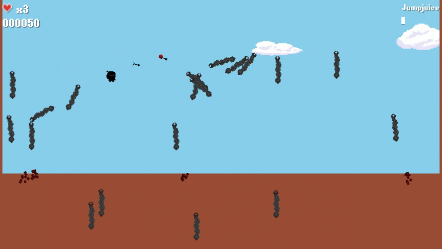 Ninja VS Worms