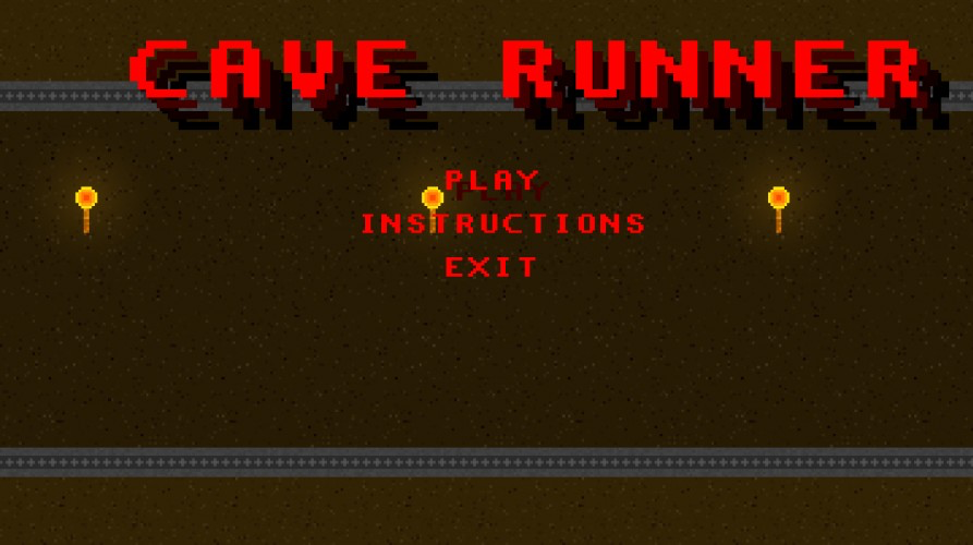 Cave Runner - A multi monitor game