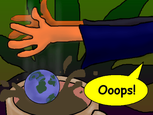 My Kid Dropped The Planet