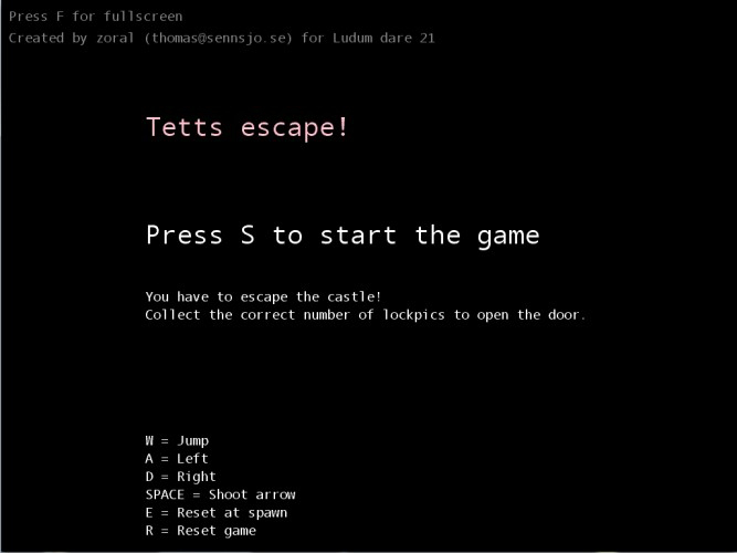 Tetts escape!