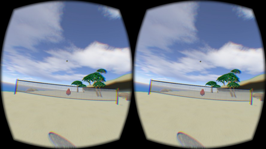 VludumdaRe - Blobby Volley VR or something like that.