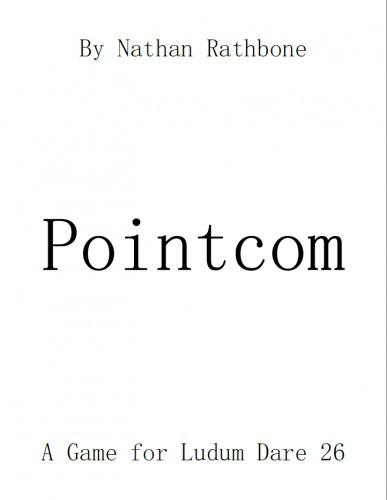 Pointcom: The 1-Page Minimalist Game