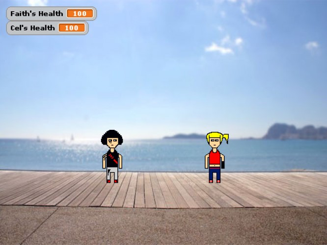 mirror's edge fighting game