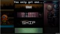 You only get one... MINI GAME