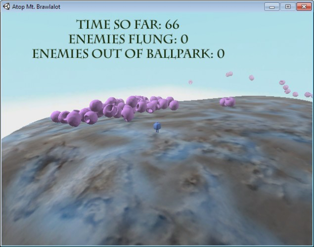 Atop Mt. Brawlalot
