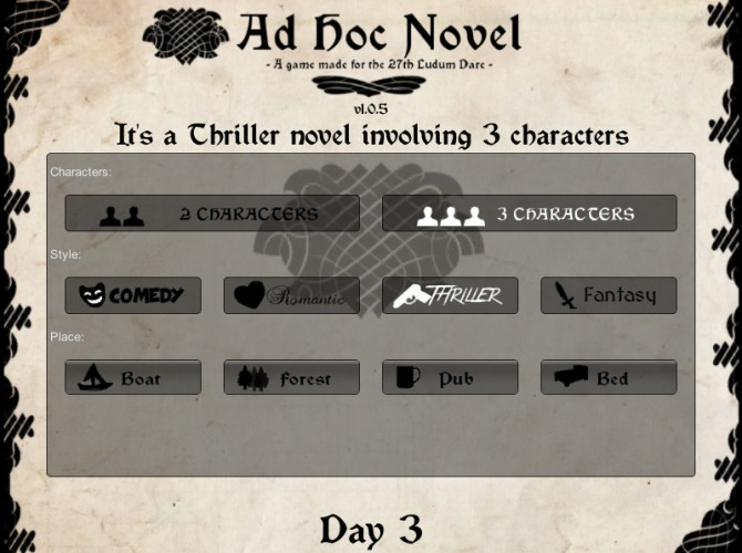 Ad Hoc Novel