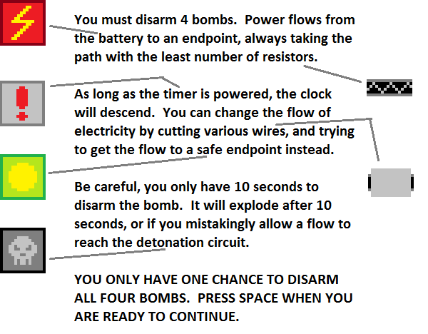 Four Bombs