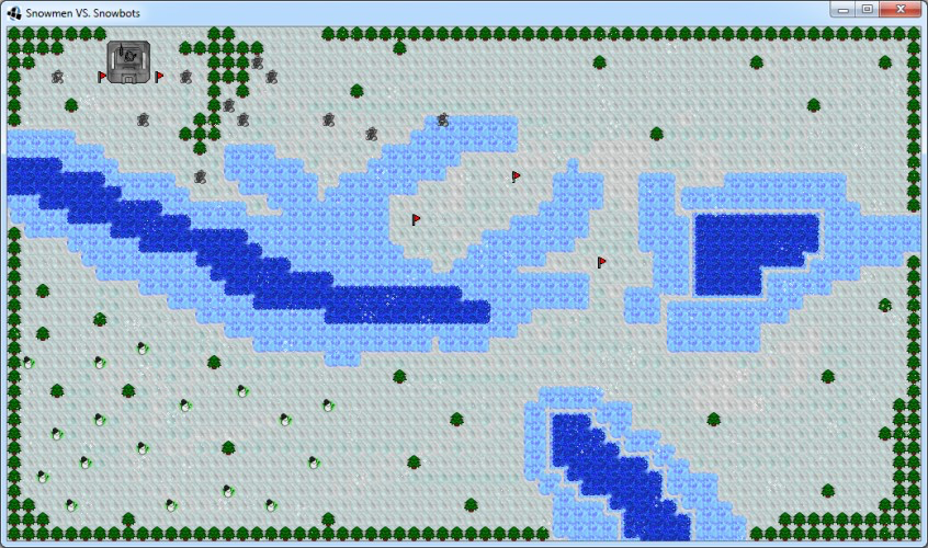 Snowmen VS Snowbots