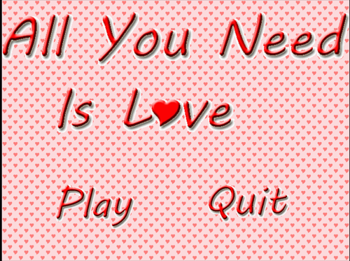 All You Need Is Love