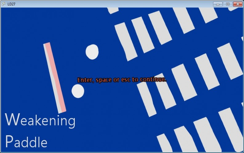 Weakening Paddle
