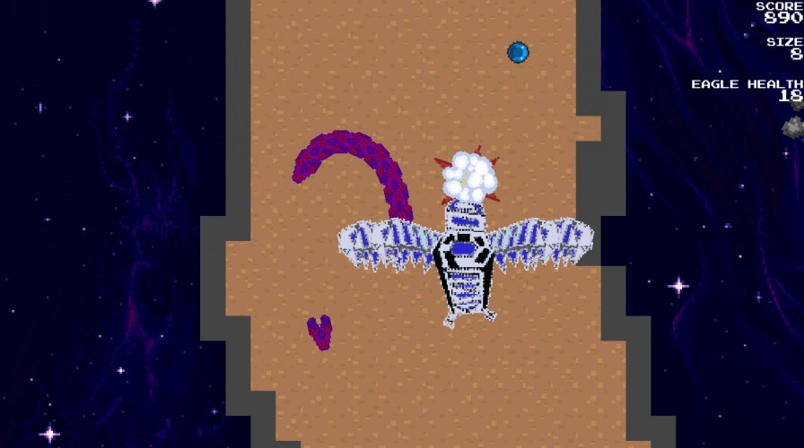 Robot Frost Eagle and Worm Big Rescue Adventure