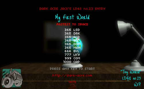 My First World