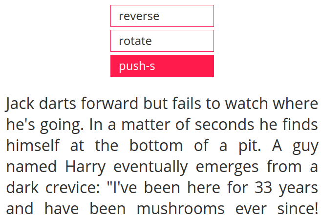 The narrator is dyxleic