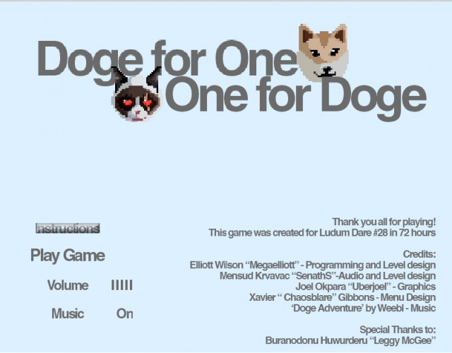 Doge for one, one for Doge