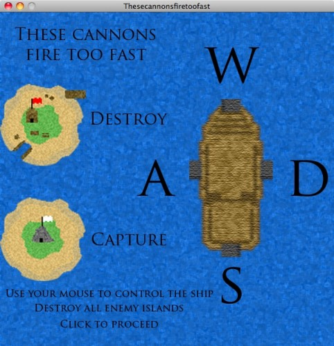 These cannons fire too fast