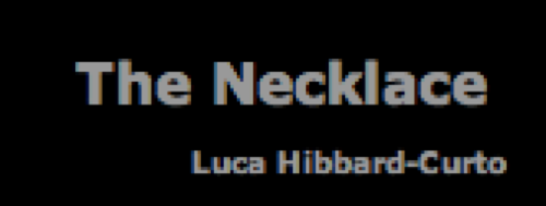 The Necklace (Demo)
