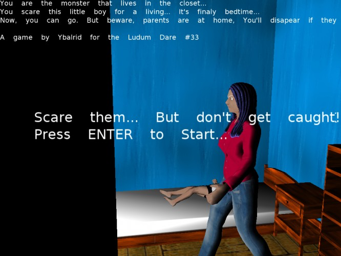 Scare them... But don't get caught!