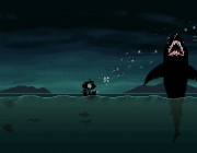 SEA MONSTER: ATTACKS HUNTER