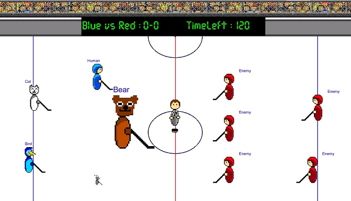 Shapeshifting Ice Hockey