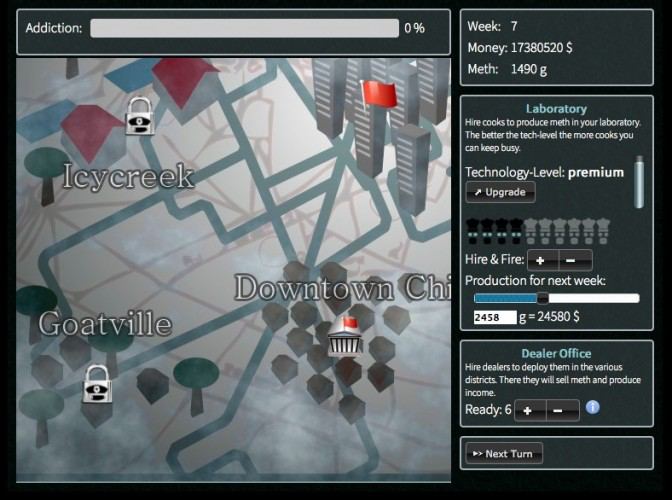 Crystal City - Build your Meth-Empire