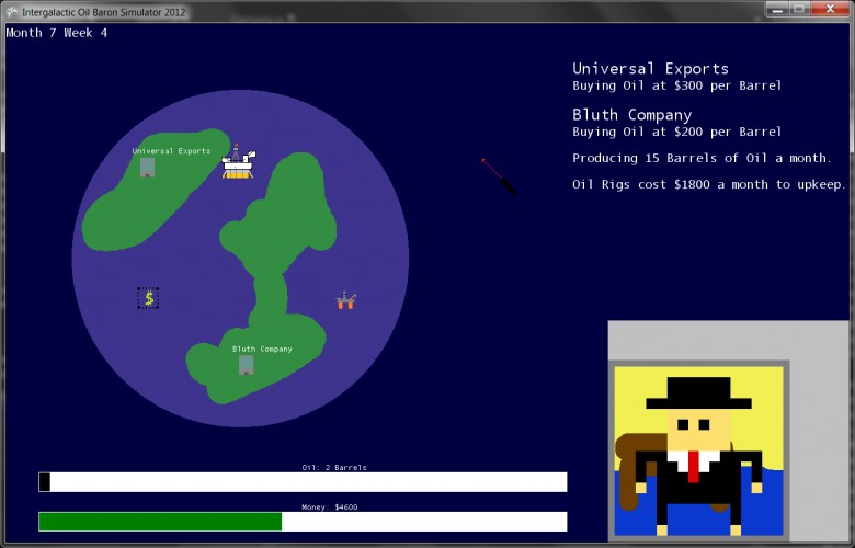 Intergalactic Oil Baron Simulator 2012
