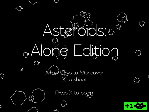 Asteroids: Alone Edition