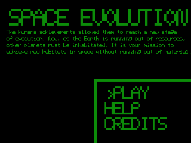 Space evolution