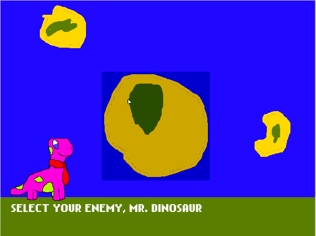 Dinosaur Vs the islands!