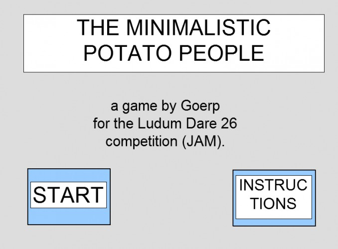 Minimalistic PotatoPeople