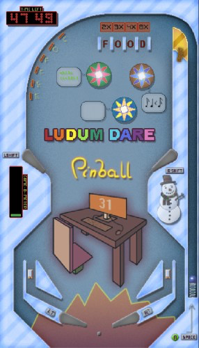 Ludum Dare Pinball