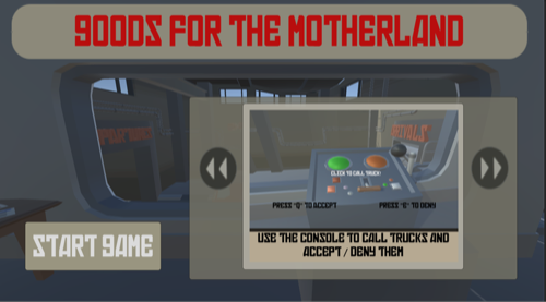 GOODS FOR THE MOTHERLAND