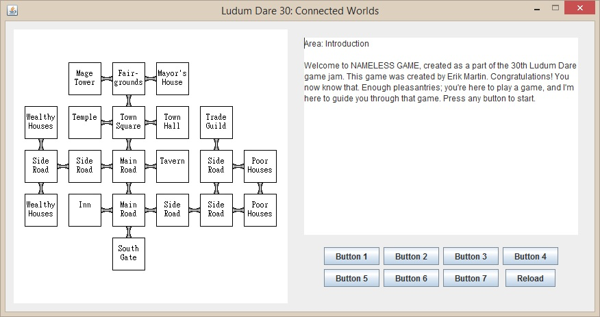 Mindless Text Adventure
