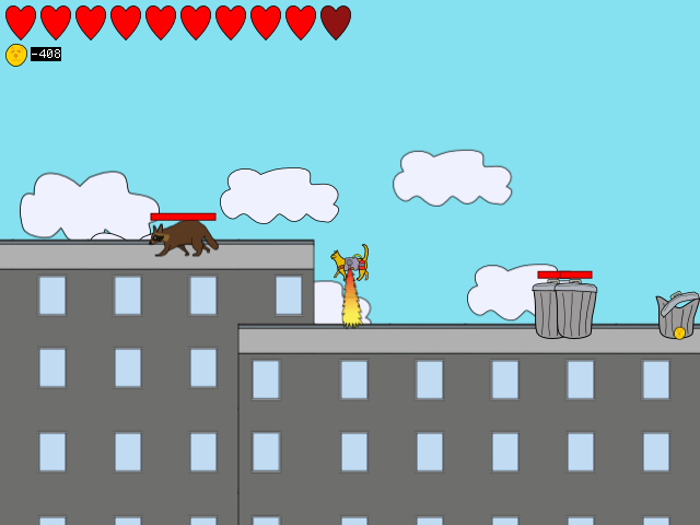 A Cat and a Jetpack