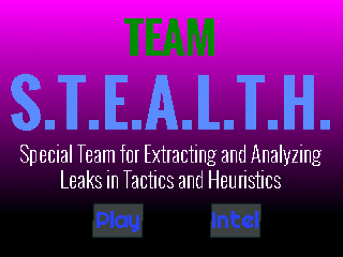 Team S.T.E.A.L.T.H.