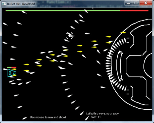 Bullet Hell Reversed