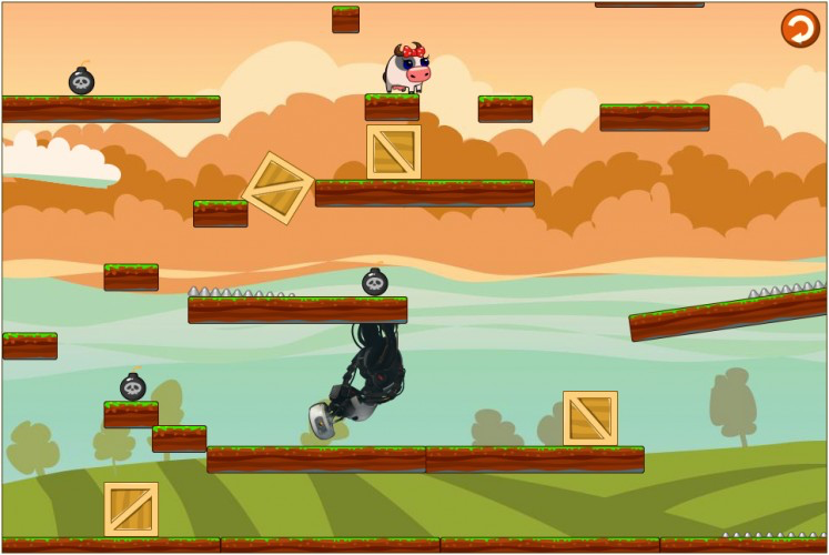 Cow (Game about evolution of the game)