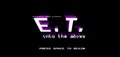 E.T. INTO THE ABYSS