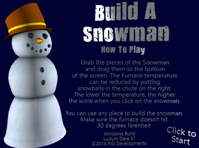 Build A Snowman