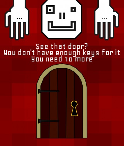Gather 10 keys to escape