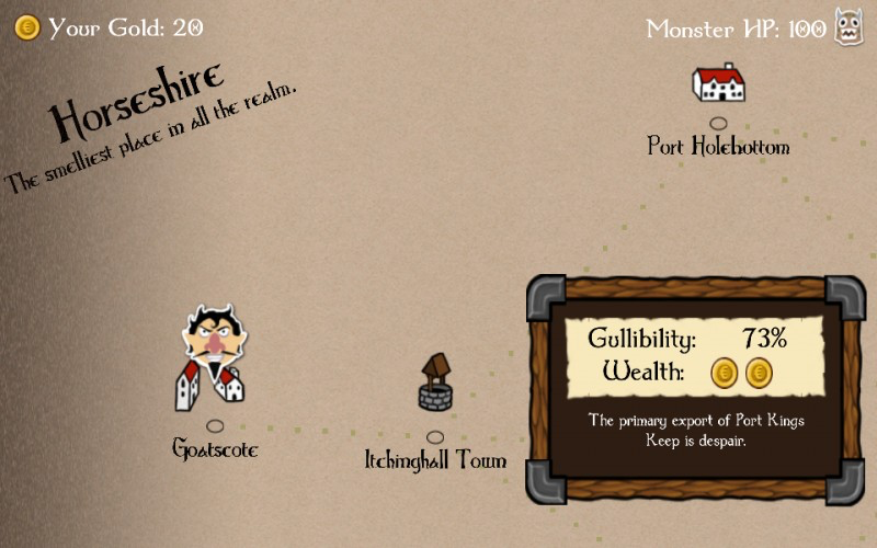 The adventures of the Squire and the Liar