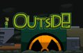 Outside