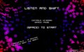 Listen and Shift