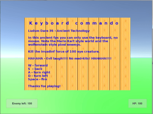 Keyboard commando