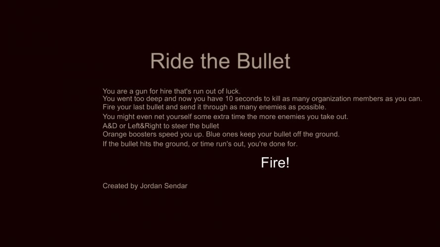 Ride the Bullet