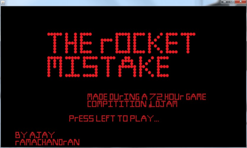 The Rocket Mistake