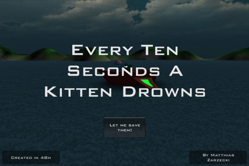 Every Ten Seconds A Kitten Drowns