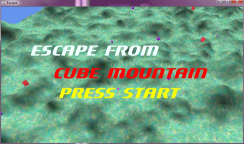 Escape from Cube Mountain