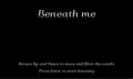 Beneath Me